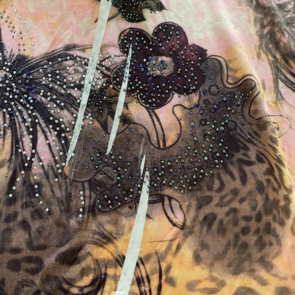 Crislinalove women : women’s long Multi Color, sleeveless summer dress. Size XL - Picture 5 of 7